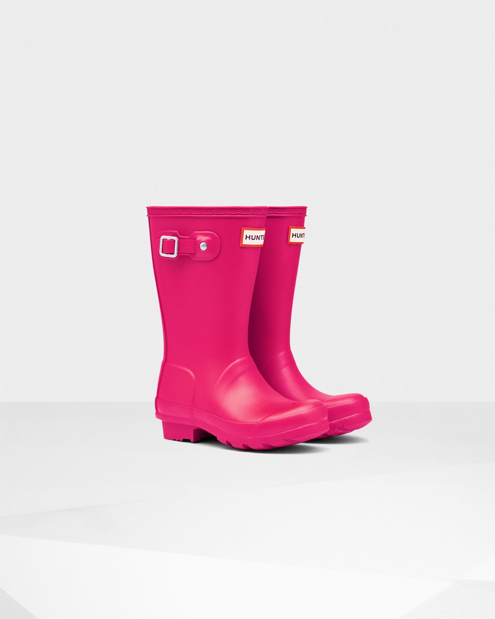 Botas de Lluvia Hunter Niños - Original Big - Rosas Claro - BFXCHUI-19